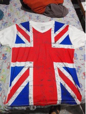 Polo Talla M estampado UK