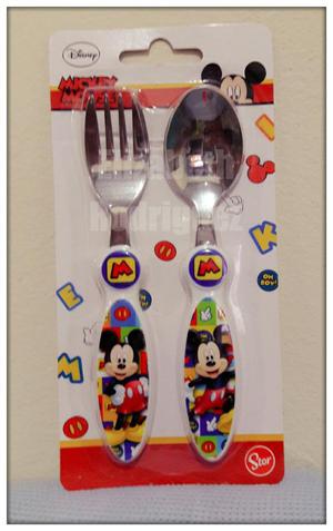 Set Cubiertos Mickey Mouse