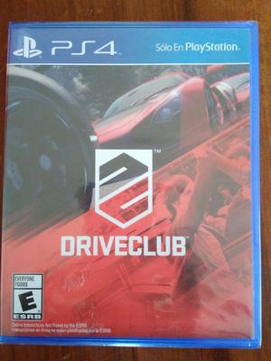 DRIVECLUB PS4 PLAYSTATION 4