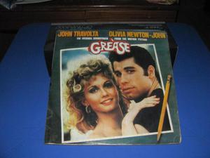 Discos de vinilos de la película Grease, contiene 2 discos,