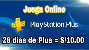 Juega Online Play Station Plus