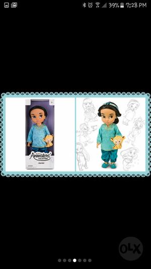 Muñeca Jasmine Aladdino Animator Disney