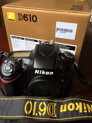 Nikon D610 full frame lente mm