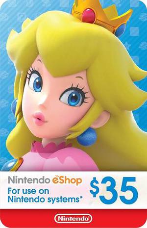 Nintendo Eshop Card - 35 Dolares - Manvicio Store - !!!