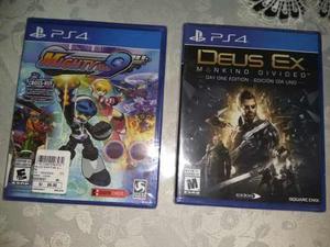 Mighty No. 9 Y Deus Ex Mankind Divided Day One Edition