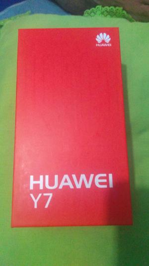 Vendo Huawei Y7 Color Plata Nuevo