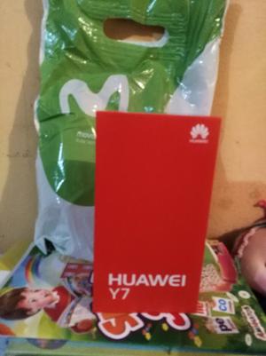 Vendo Huawei Y7 Nuevo en Caja Sellada
