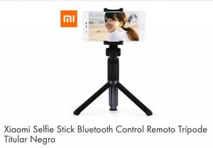 Xiaomi Xiaomi Selfie Tripode Bluetooth Negro