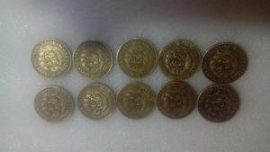 Antiguas Monedas Un Sol de Oro