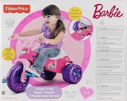 Fisher Price Triciclo De Barbie 100 Original