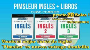 vendo curso de Ingles Pimsleur, Aprende ingles facil, rapido