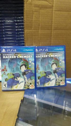 Digimon Story Cyber Sleuth Hacker´s Memory Ps4 Nuevo