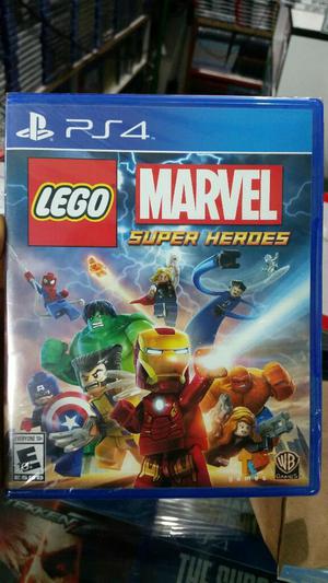 Lego Marvel Super Heroes Ps4 Nuevo y Sellado Stock