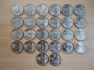600 Monedas De Coleccion Riqueza Y Orgullo Del Perú De Sol