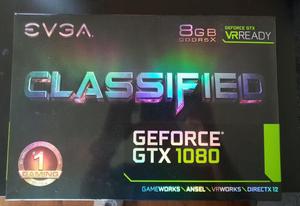 Tarjeta gráfica EVGA NVIDIA GeForce GTX  clasificada de