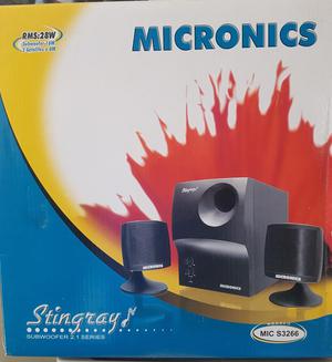 Vendo Parlantes Micronics Stingray