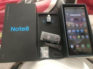 Samgung Galaxy Note 8 completo caja no cambios