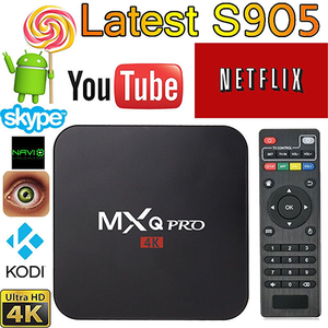Android tv box MxQ Pro S905W 4k Android 7.1 Smart Tv 1gb Ram