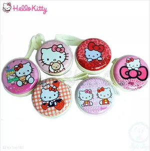 Monedero Porta Audífonos Hello Kitty