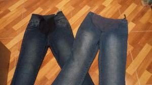 Pantalon Jean para Embarazada Talla 30