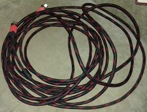 Remate cable HDMI 10 metros reforzado trenzado enmallado