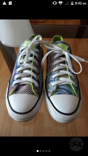 Converse All Star Mujer 37.5 Flores Digitales