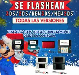 Flasheo 3ds 2ds New 3ds/2ds Xl +juegos Gratis