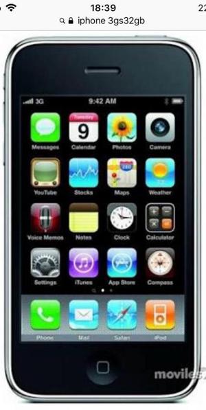 Cambio iPhone 3Gs de 32Gb por Parlante