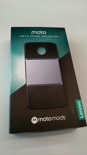Motorola moto Z moto mod proyector instan share