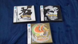 Pokemon Ds Estuche Vacío Con Manuales