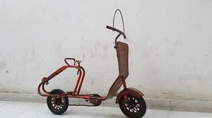 Antigua Bicicleta Tipo Vespa Marca Lamper Para Niño