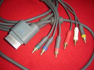 Cable de Video Componente ORIGINAL Micrososft para XBOX 360