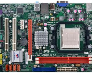 Motherboard A780LMM2 V1.0 AMD 760GB SB710 DDR3 USB2.0 SATA