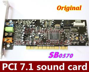 TARJETA DE SONIDO 5PCS/LOT PCI7.1 sound card Creativ