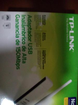 El TPLINK TLWN722N High Gain Wireless USB Adapter