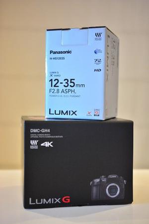 Panasonic Gh4 En Caja Y Lente mm F2.8