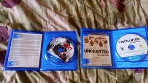 Pes  y Uncharted Collection PS4... S/ 110 Ambos