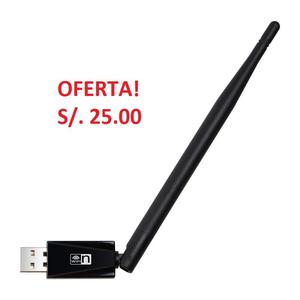 USB WiFi Portátil Tarjeta de Red Inalámbrica 150Mbps