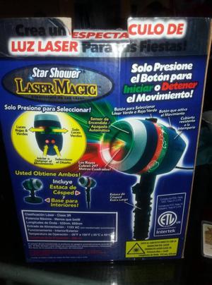 vendo laser srar shower lase magic