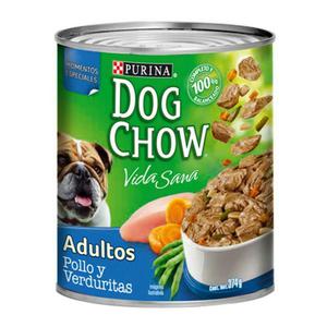 Dog Chow/ Comida Enlatada con Nutrientes