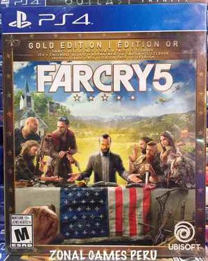 Far Cry 5 Gold Edition Ps4 Ya Disponible Delivery- Envios