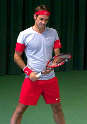 Raqueta Wilson Federer 97 Autografiada