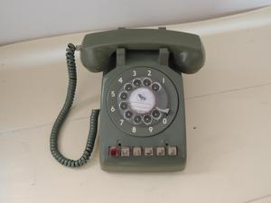 Telefono Antiguo Vintage Decorativo Color Verde