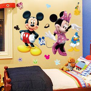 Mickey y Minie Vinilos 50x 70 cms plancha