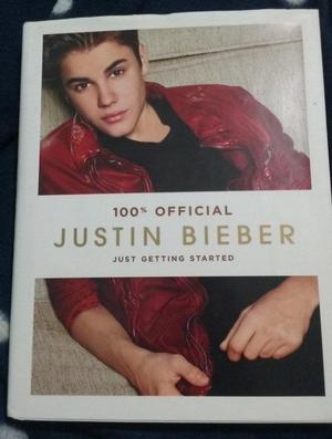 Justin Bieber Just Getting Started Original de USA, tapa