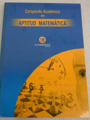Remato compendio de Aptitud Matemática.