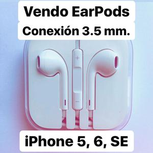 Audífonos Earpods 3.5mm para iPhone iPad iPod *nuevos*