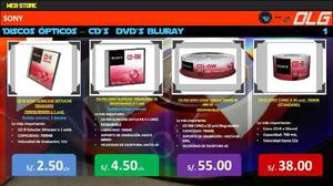 Cd-rw Sony Slimcase 700mb/80m 4x (regrabable) X 1 Und Pedido