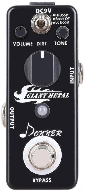 Donner Giant Metal Pedal Distorsión.no Metal Zone.pedal
