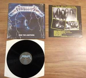 Metallica Ride The Lightning / Vinilo 12 Lp